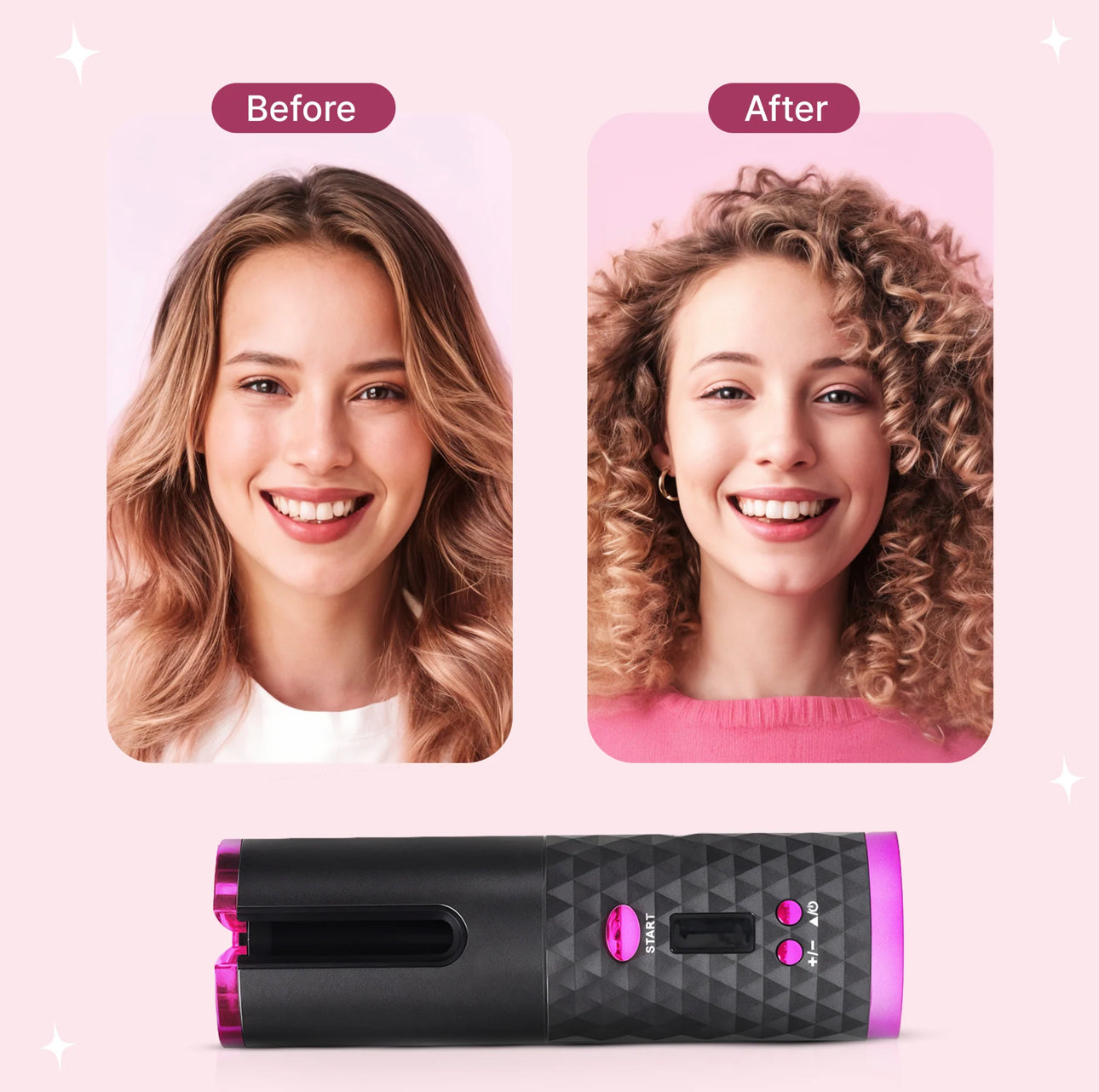 Sonny Curls Pro Cordless Hair Curler