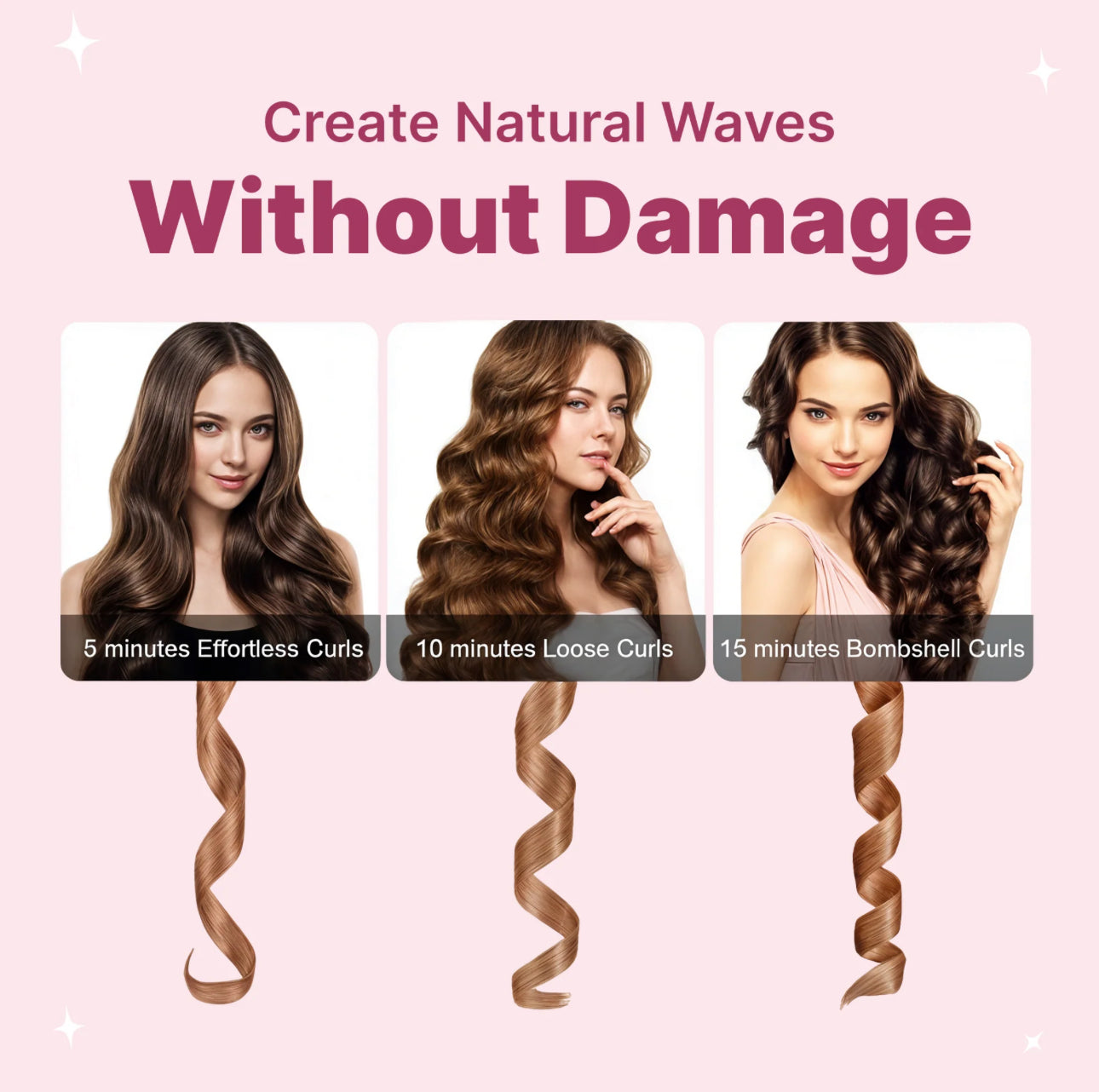 Sonny Curls Pro Cordless Hair Curler